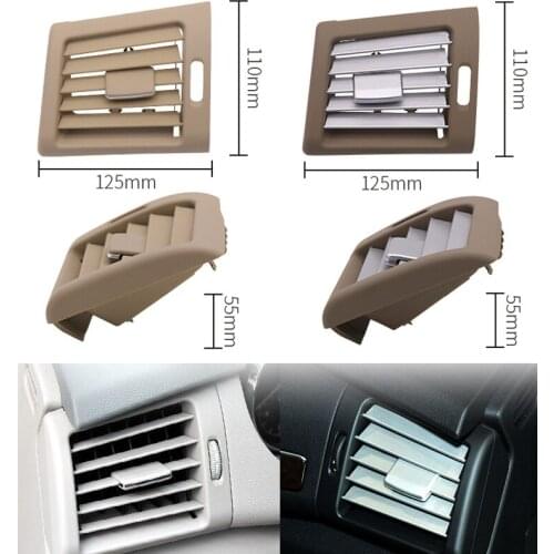 LHD Front Row Wind Left Right Air Conditioning Vent Grill Outlet Panel With Chrome Plate For Mercedes-Benz W251 R Class