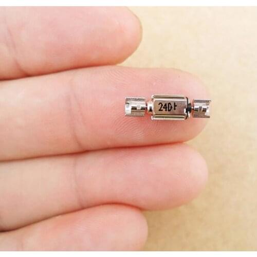 Mini Double Vibrating Head Precision Vibration Motor with Varistor 3.5*4.3 mm Micro Rotor Motor DC 1.5-3V Rotor Diameter 2.2mm