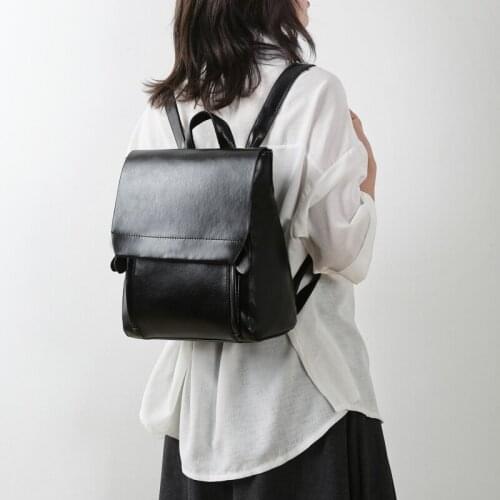 Fashion Shoulder Bags School Bags 2021 New Women Backpack High Quality Leather Backpack Anti-Theft Travel Backpack