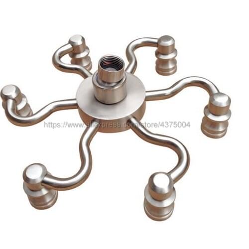 Modern Style 8.3 Inch Head Shower Claw shape Polished Chrome Finish Bathroom Shower Head Nsh013