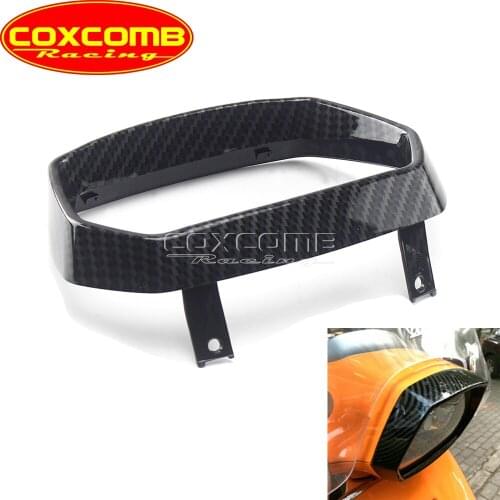 Motorcycle ABS Plastic Front Headlight Fairing Bezel Trim For VESPA 150 Sprint 2017 2018-2020 Headlamp Decorate Cover Protector