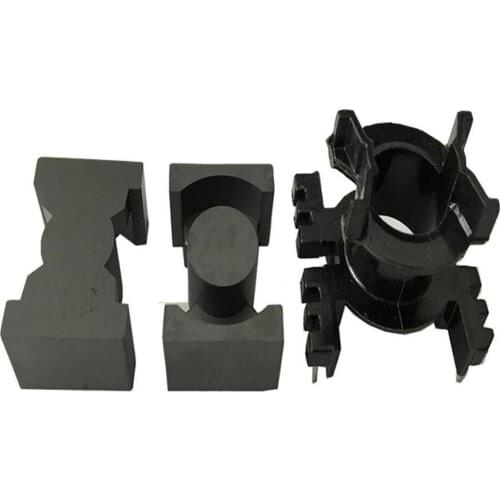 PQ2620 12pin transformer ferrite core PQ26/20 with 6+6pin bobbin RF chokes ferrite inductor ferrite bead ,50sets/lot