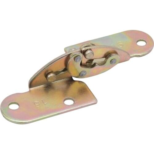 1pcs 180 Degree Flap Hinge Iron Hidden Folding Hinge For Dining Table Desk Bed Bracket Mechanism Combination Furniture Fittings