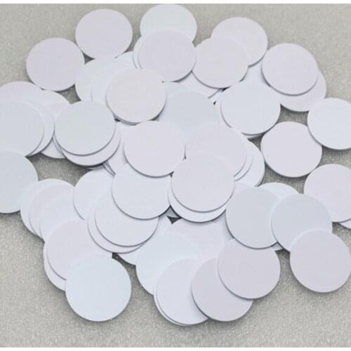 UID changable tags 13.56MHz 25mm coin tag RFID 1000pcs/lots