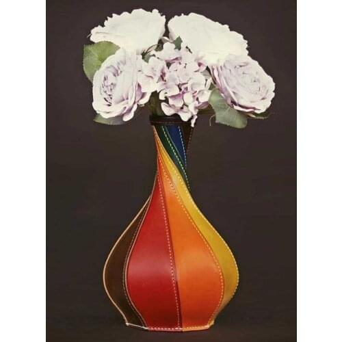 Japan Steel Blade Rule Die Cut Steel Punch vase Cutting template Mold Wood Dies for Leather Cutter of Leather Crafts