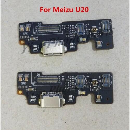 1PCS USB Charging Dock Port Flex Cable + Microphone For MEIZU U20 General Charging Module Part