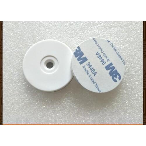 100pcs 35mm*4.0mm diameter NFC tag NFC anti-metal patrol tag NTAG213 anti-metal patrol tag 144bytes NTAG TAG