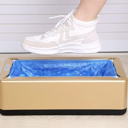 100pcs Auto Shoe Cover Machine Special Plastic Shoe Cover T Buckle Shoe Cover Household Indoor Disposable Machine Shoe Cover