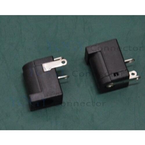 20pcs 3pin DIP Power DC Jack Connector Socket, Hole dia 6mm Pin 2mm Size 13.8x10.8x8.8mm, fit for mp4, tablet, pad