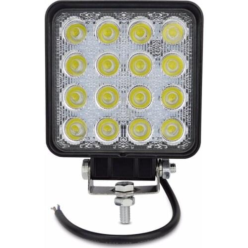 4.2 inch 48w led work light 12V led tractor work lights Flood Spot beam offroad 4X4 ATV car Truck fog Lamp 48w led driving light