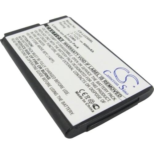 CS 900mAh battery for LG U250