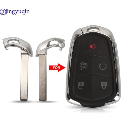 Jingyuqin Smart Remote Car Key Blade for Cadillac Escalade ESV 2015 2016 2017 2018 2019