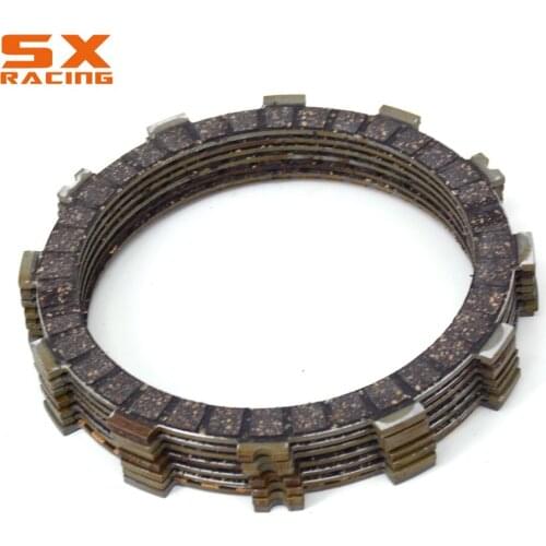 Motorcycle Engine Set Clutch Friction Disc For SUZUKI SFV400A 2010-2015 DL650 2004-2015 DL650A 2007-2016 DL650XA 2015-2016