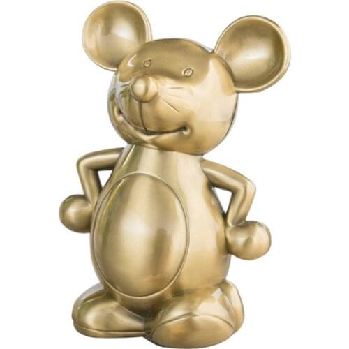 Creative Large Size Mouse Piggy Bank for Kids Cartoon Coin Bank Saving Pot Money Box for childrens Birthday Gift Nursery Decor