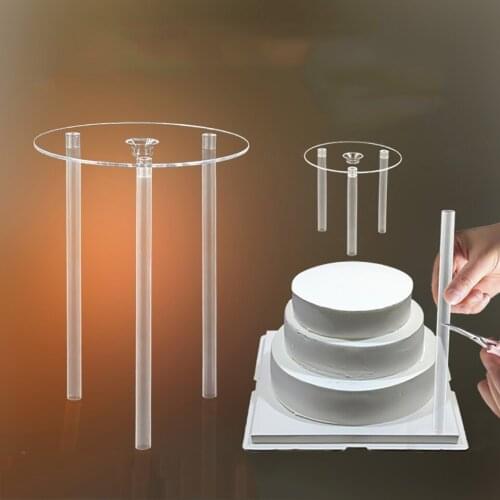 9/12/16/20cm Round Dessert Support Spacer Piling Bracket Multi-layer Cake Support Frame Practical Cake Stands DIY Cake Tool