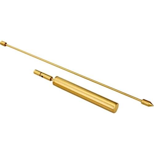 Copper folding dragon feet measuring rod water pulse divination compass compass measuring wind water dragon pendulum