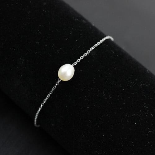 Minimalist Of Trend New Arrival Fashion Exquisite Creativity stainless steel Bracelets Natural Pearl Bracelet Women Bracelets