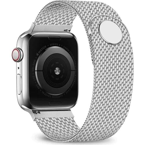 Magnetic loop Strap For apple watch band 44mm 40mm iwatch band 38mm 42mm watchband belt bracelet Iwatch 6 se 5 4 3 2