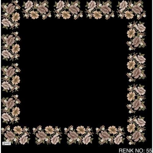 REYYAN HOLLOW 90 X90 CM POŞETLİ WRITING-DESEN-12965-RENK-55