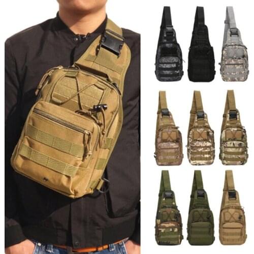2021 Men Trekking Backpack Sports Climbing Shoulder Bags Tactical Camping Hunting Daypack Fishing Outdoor Military Shoulder Bag
