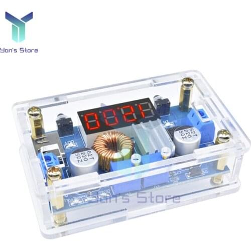 5A 75W 5-36V to 1.25-32V DC-DC Step Down Voltage Inverter Converter Regulator CC CV Power Transformer Supply USB Protective Case