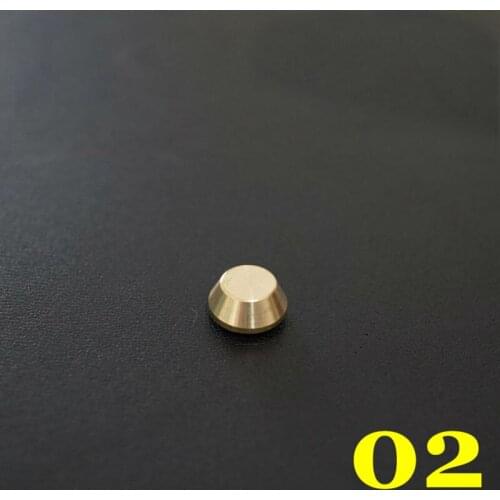50pc Q9-02 Solid Brass belt screw Chicago Screw Leathercraft