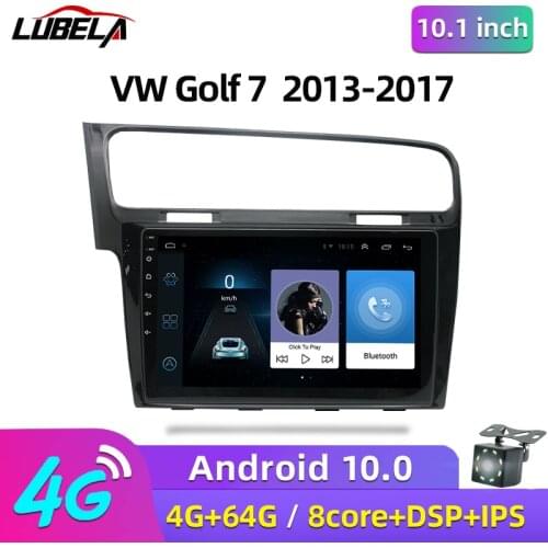 Car radio 2 din Android 10 GPS navigation multimedia player, Bluetooth stereo, suitable for Volkswagen Golf 7 2013-2017 NO DVD