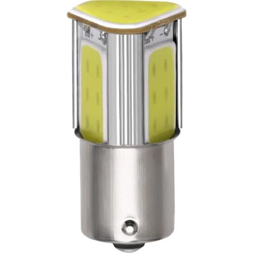 Canbus Car LED Lights 1156 P21W BA15S 1157 P21/5W BAY15D COB Turn Signal Light Brake Parking Backup Reverse Tail Lamp White 12V