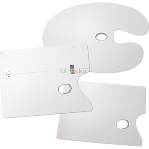 Holbein Artist White Wood Palette,good Hardness and Elasticity, Smooth Surface on Both Sides,for Oil Painting, Acrylic, Gouache