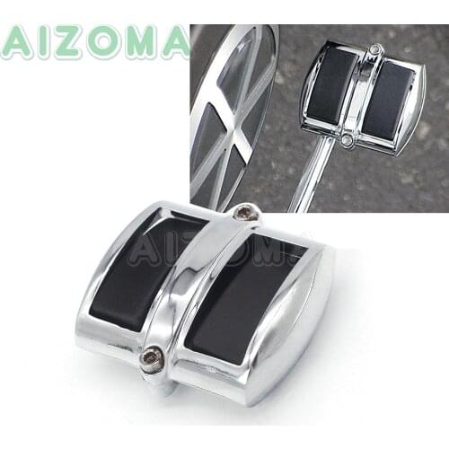 For Harley Dyna Fat Bob Wide Glide V-Rod Sportster XL883 XL1200 Custom VRSCF Motorcycle Brake Toe Pedal Pad Cover Protector