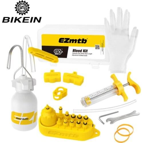 Ezmtb Hydraulic Bicycle Bike Disc Brake Bleed Tool Kit For EZ Shimano Tektro Magura