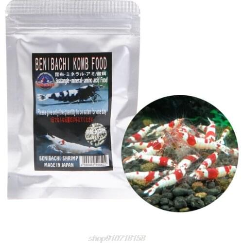 Fish Food Aquarium Fish Forage Crystal Shrimp Feeding Seaweed Natural Nutrition Vitamin Health Growing D18 20 Dropshipping