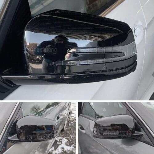 Left/Right Car Reversing Mirror Housing Cover Wing Rear View Mirror Cover For Mercedes-Benz C-Class W176 W246 W204 W212 W221 CL