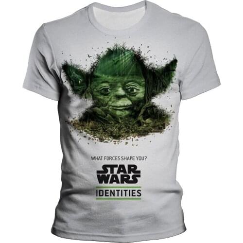 Man T-shirt 3D Printed New Fashion Movie Star Wars Boy Tee Shirt Summer Harajuku Children Short Sleeve Oversized Shirt For Male