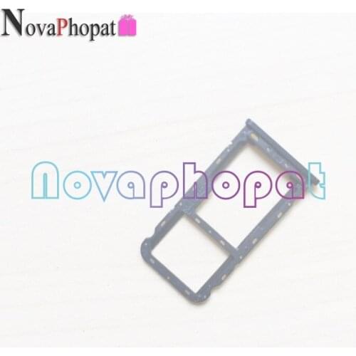 Novaphopat For MEIZU M6t meilan 6t SIM Card Tray Holder Micro SD Slot Socket Adapter Replacement + Tracking