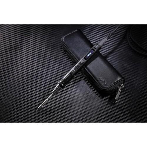 Adjustable Temperature OLED Display Digital USB Type C Power Jack More Version Mini TS80 Soldering Iron