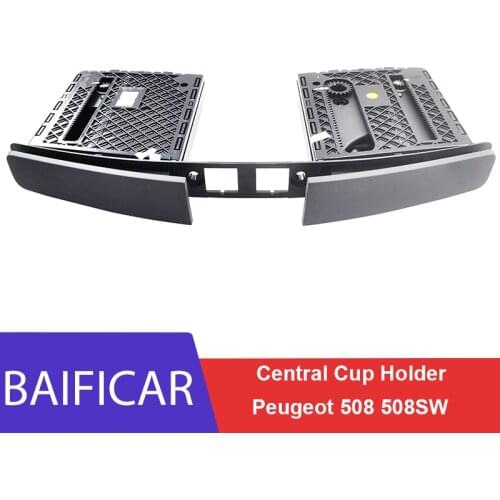 Baificar Brand New Genuine Central Cup Holder Instrument Panel Ashtray Assembly 96780908ZE For Peugeot 508 508SW