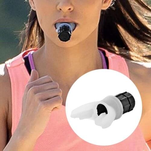 Portable Lung Trainer Adjustable Silicone Mini Breathing Exerciser for Fitness Mini Breathing Exerciser