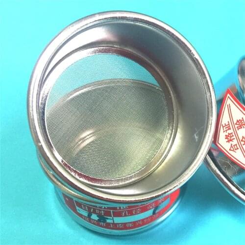 Standard Laboratory Test Sieve Sampling Inspection Sieve Pharmacopeia Sieve Diam. 6 cm 24 Mesh / Aperture 0.8 mm Height 3.5 cm