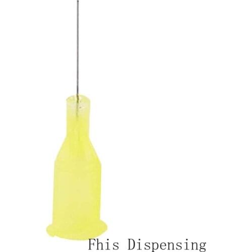 Pack of 100 W/ISO Standard Dispensing Needles PP Luer Lock Hub Tubing Length Precision S.S Dispense 0.5 Inch 32G Blunt Tips