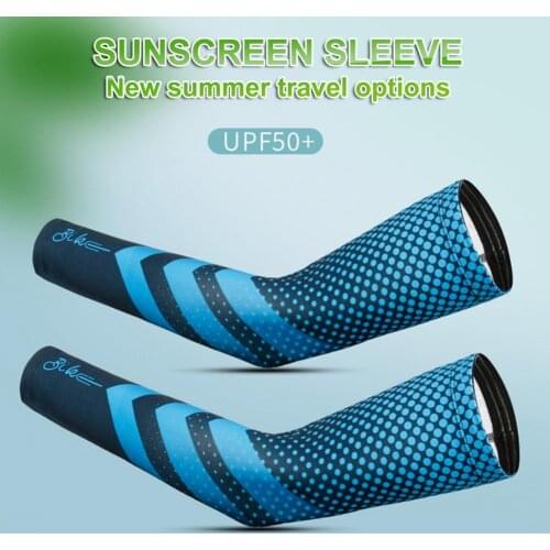 1Pair Wheel up Unisex Summer Anti-UV Protection Cycling Arm Sleeves Sunscreen Arm Warmer for Camping Arm Cover Cuff