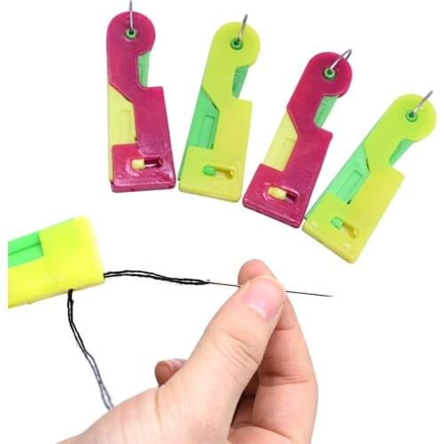 5pcs Sewing Tool Threader Elderly Guide Needle Easy Device Automatic Thread Gadget For Sewing Knitting Accessories Gifts