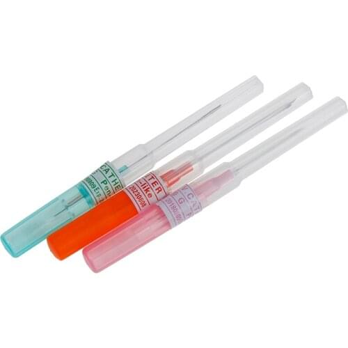 5PCS 14G/18G/20G Sterilized Body Tattoo Needles Body Jewelry Surgical Steel Catheter Piercing Needles Supply