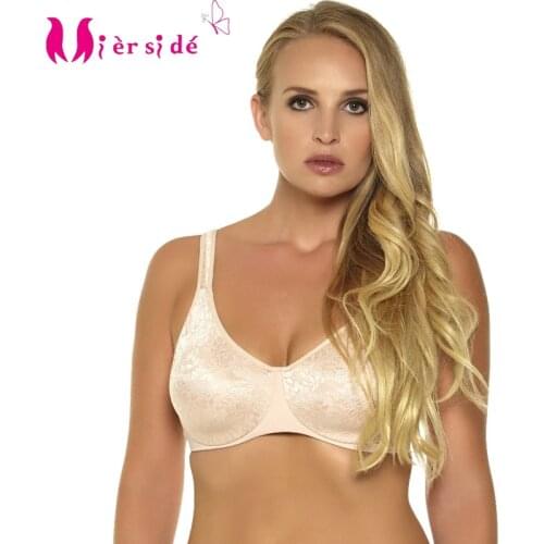 Mierside 2612 9color Plus size No-padded Bra Breathable Women Underwear Everyday Strappy Underwire bralette