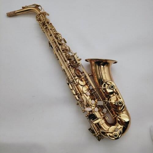 JUPITER JAS-769-II Eb Tune Alto Saxophone New Brand E Flat Musical Instrument Brass Gold Lacquer Sax With Case And Accessories