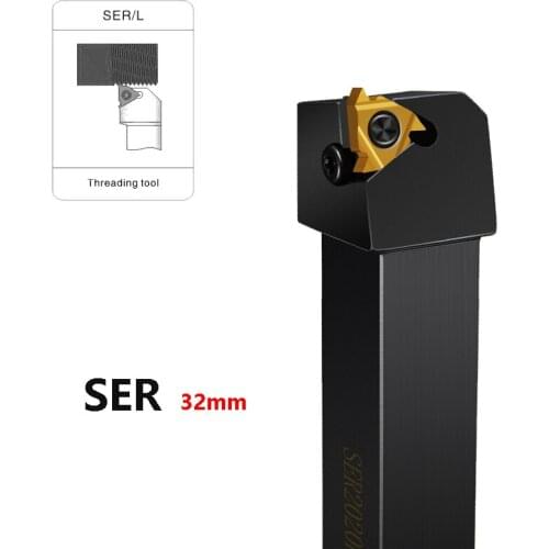 BEYOND SER SEL 3232 SER3232P16 SER3232P22 SER3232P27 SEL3232P16 SEL3232P22 SEL3232P27 Threading Turning Lathe Tool Holder 32mm