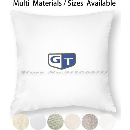Gt Badge Nissan Skyline Gt-R Jdm R32 R33 R34 R31 Dr30 Gts-T Gts-4 Nismo Autech Pillow Case Throw Pillow Cover Cotton Linen Flax