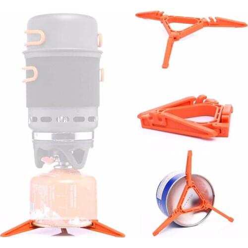 Gas Tank Bracket Gas Outdoor stove Camping stove tools Bottle Shelf Stand Tripod Folding Canister Stand