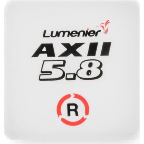 Lumenier AXII Patch RHCP SMA 5.8G Circular Polarized Antenna for RC Drone FPV Racing Freestyle Long Range Fatshark Goggles VRX