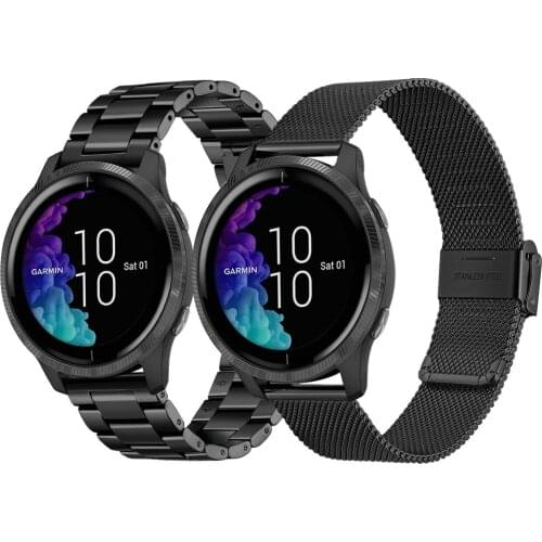 Metal Band strap For Garmin Vivoactive 3 Forerunner 645 Replacement Accessory Bracelet For Garmin Vivoactive3 Music wristband